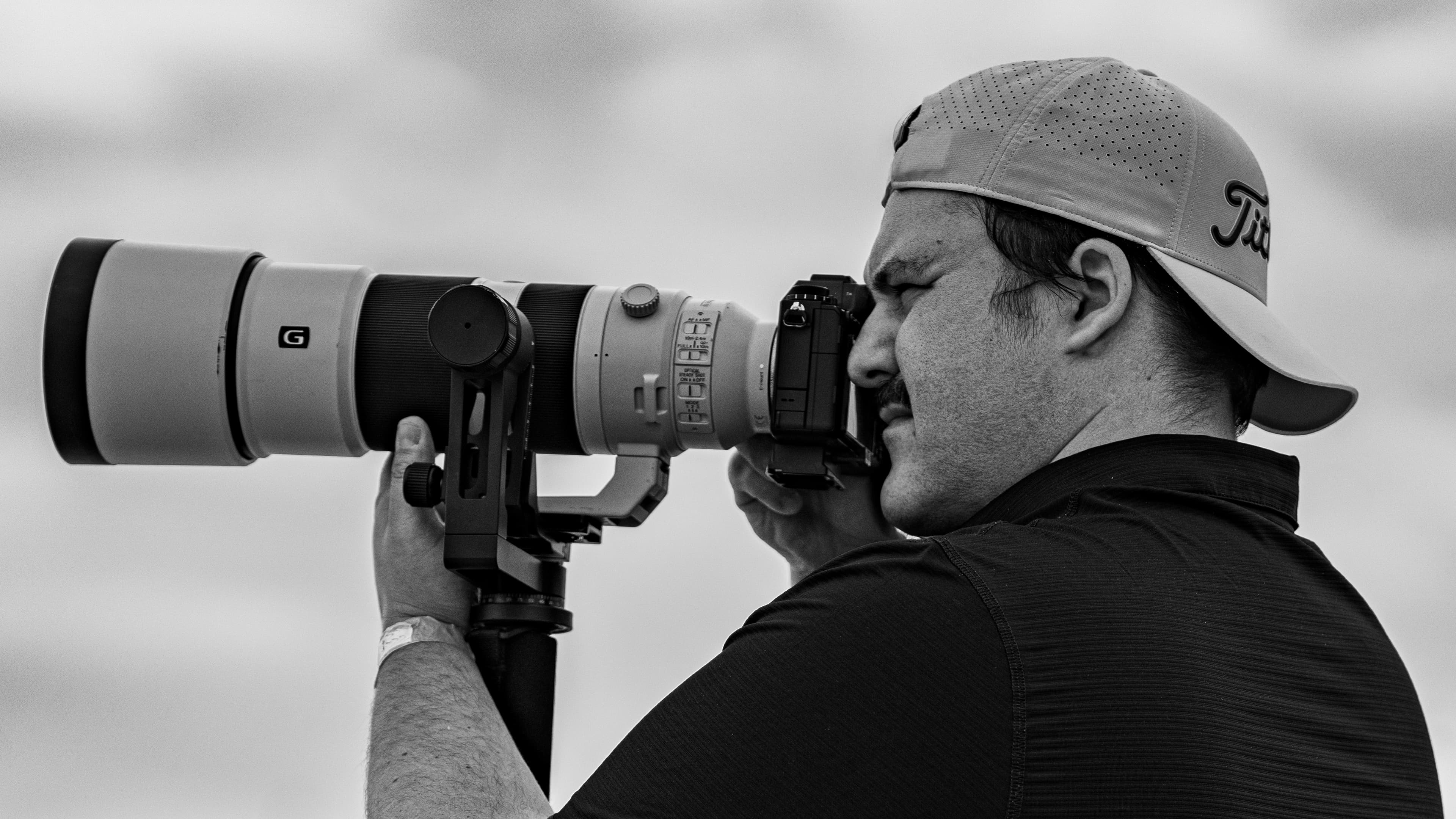 The photographer at work